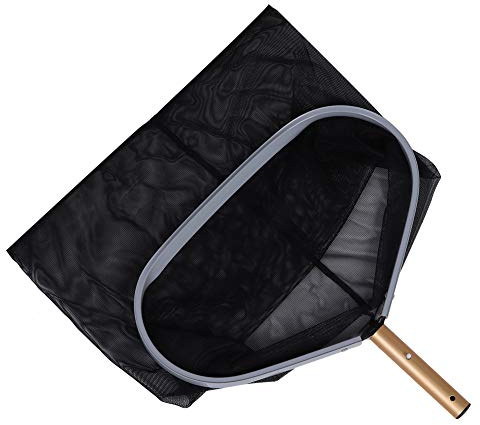 Xyntor Neta de Skimmer de Hojas de Piscina | Rake de Malla Resistente para Hojas y escombros | Skimmer de Piscina para estanques/bañeras de hidromasaje/Fuentes | Marco Fuerte con