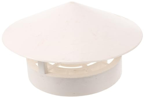UTHCLO Tappo Antipioggia in Pvc per Ventilazione Tubi da 160-250 Mm, Copertura Resistente alle Intemperie per Sfiato Tetto, Cappuccio Conico per Protezione da Vento e Pioggia, Accessorio