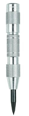 General Tools Ball Bearing Automatic Center Punch #77 - Nail Punch Tool to Mark and Scribe - Machinist Tools