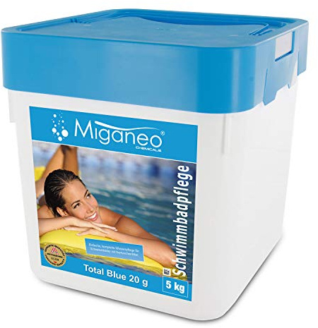 Miganeo Multitabs / Chlortabletten 20g - Total Blue All-in-One 5kg - langsam löslich | stabilisierend | kristallklar