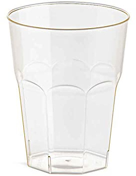 Bio 50 Verres à Cocktail 300 CC – Robustes 11,6 h cm Ø 8,4 PLA Transparent Biologique compostable Bar hôtels centres esthétiques saune 300 CC
