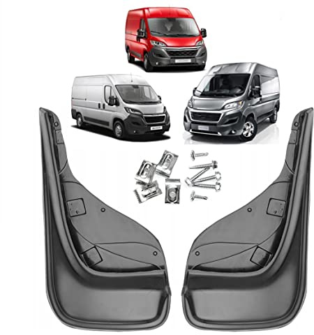 DZAM 2 parafanghi per Ducato, colore nero, anteriore sinistro e destro, per Ducato