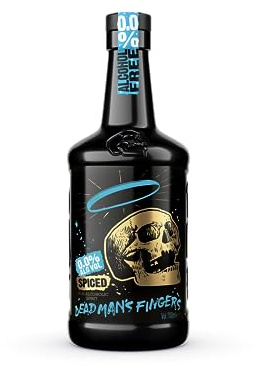 Dead Man's Fingers Spiced Alcohol Free 0.0 percent Rum 70cl