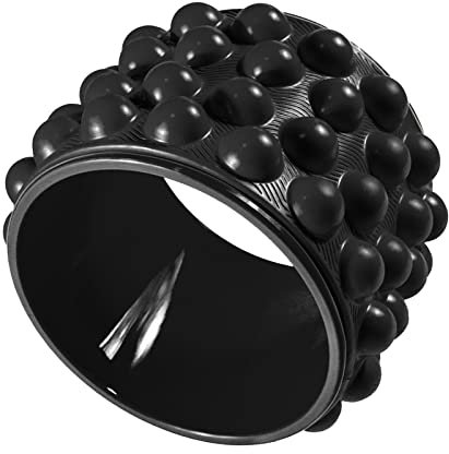 JISADER Wheels Wheel Foam Roller Roller Zubehör für Stretch Back, Schwarz