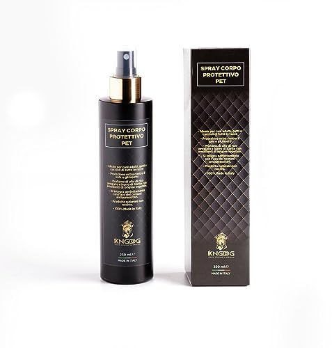 Kingdog Plant Protection with Rice Oil and Shea Butter for Dogs and Cats – Pesticide and Repellent Against Fleas, Ticks and Mosquitoes – Natural Action Against Parasites