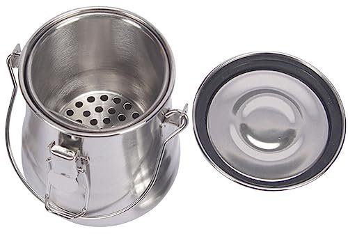 FOMIYES Edelstahl Pinselwascheimer Mit Reinigungseimer Gouache Und Ölgemälde Pinsel Stift Waschen Barrel Langlebiger Pinsel Reinigung Halter