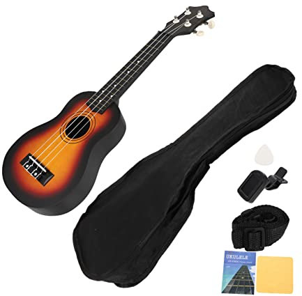 CORHAD Tragbare Junge Mädchen Ukulele Aus Lindensperrholz Langlebige Und Robuste Premium-ukulele Ukulele-spielzeug Für Musikalische Begabung Von Kindern