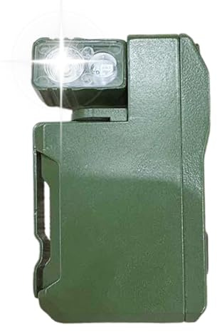Lampe de poche LED plate pour l'extérieur, 6,1 cm, sécurité dans des conditions de faible luminosité et utilisation à long terme, lampe magnétique multifonction portable pour la randonnée, la survie