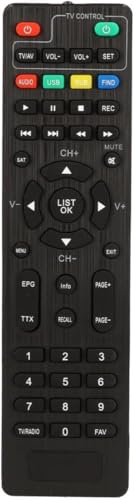 Zehnder Telecomando originale per ricevitore satellitare HX 2600 Mini – Funzione 2 in 1: senza apprendimento per il vostro piccolo ricevitore satellitare e imparabile per la vostra TV, controllo