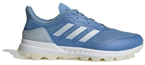 adidas Adipower Hockey 2.1 Chaussures Mixte Enfant, Bleu métallisé blanc, 38 EU