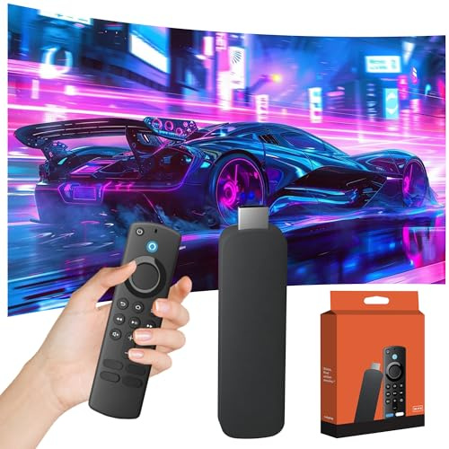 H10 Android TV Stick, Android 16.0, HD Smart TV Stick, H313 Quad-Core-Prozessor, unterstützt WLAN & Bluetooth, Intelligentes Plug & Play-Gerät für Heimkino und Reisen