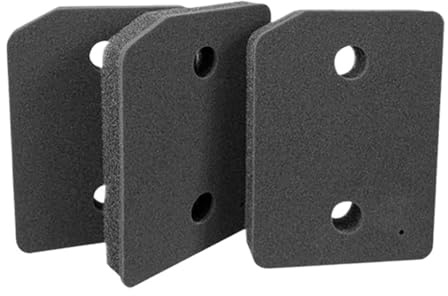 3Pcs Dryer Filter，Compatible for Miele，Heat Pump Accessory，Foam Pad，Home Cleaning 9164761