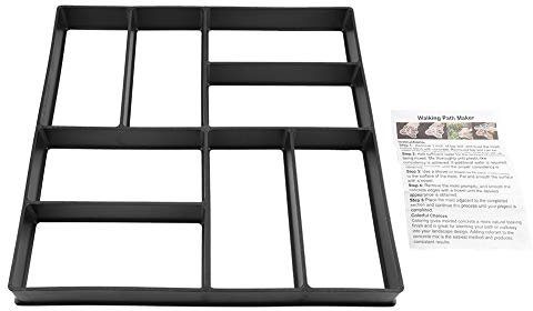 ViaGasaFamido Pflaster Beton Schimmel Sprungbrett Schimmel Garten Rasen Pfad Fertiger Spaziergang PP Harz Pfad Maker Modell Beton Sprungbrett Zement Schimmel Ziegel