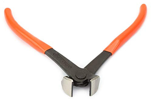 Hyuduo 6 Inch End Cutter Pliers, Compound Action Pliers Snips Wire Steel Fixers Pincer Cable Cutting Nippers for Twisting Cutting Binding Wire