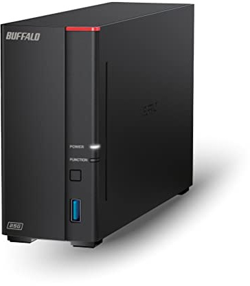 BUFFALO LinkStation 710 2TB 1-Bay NAS Network Attached Storage with HDD Hard Drives Included NAS Storage That Works as Home Cloud or Network Storage Device for Home