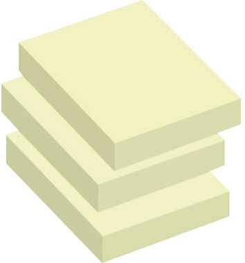 Soennecken Haftnotiz Powernotes 5862 50x40mm 100Bl. ge 3St.