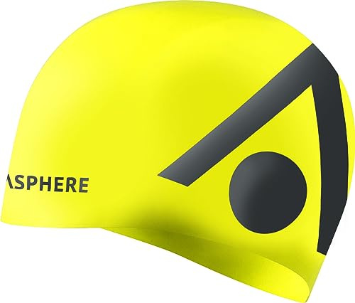 Aqua Sphere Herr badmössa tri keps ljusgul/grå