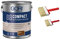 zbs24 Gori 88 Compactlasur eiche hell 5 Liter Holzschutzlasur, tropfgehemmte Mittelschichtlasur, inkl. 3-teiliges Pinselset zur einfachen Verarbeitung der Lasur