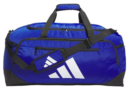 adidas Defender 5 Kleine Reisetasche, Team Royal Blue, Defender 5.0 Seesack, strapazierfähige Reisetasche, Sporttasche, für Damen und Herren