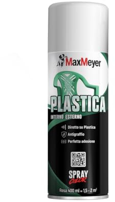 Maxmeyer Spray Plastica Bianco R9010 0.400 L