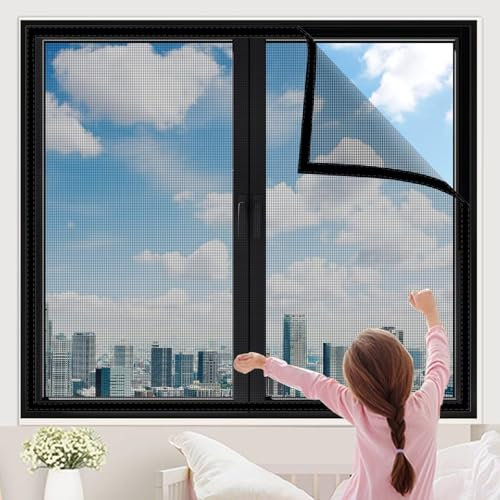 Ufficio Zanzariera a Rullo 160x180cm Nero Zanzariera a Rullo Zanzariera Finestra A Rullo Verticale Zanzariera Finestra Con Telaio