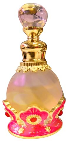 Aceite de perfume árabe, 15 ml de fragancia duradera Dubai Perfume con lujosa botella para mujeres chicas, Dubai
