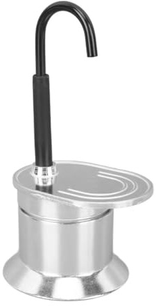 ACOLY Cafetière Italienne À Bec Unique En Alliage D'aluminium De 50 Ml, Mini-machine À Expresso De Type Italien Pour La Maison Et Le Camping.