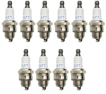 5/10 Stück L7T Zündkerzen passend for Motosierra Benzin-Kettensägen, Ersatzteile for Gartengeräte, Kettensägen und Freischneider(5PCS)