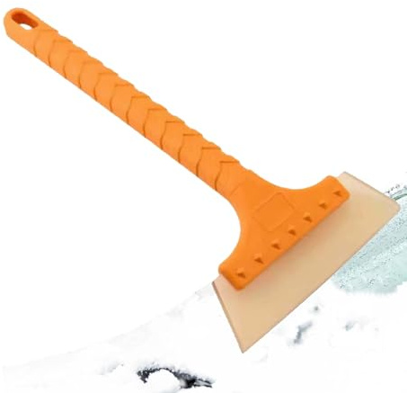 Brosse à Neige,Manche Long Multifonctionnel - Déneigement Et Dégivrage - pour Trajet Quotidien Matin Pare-Brise Extérieur Hiver Allée Maison Stationnement Camions Et Voitures