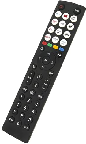 Replacement Remote Fit for Hisense LED LCD TV, for 55U8HQ 65U8HQ 2022 | Models, 21.4 cm Length