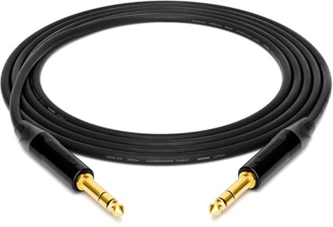 enoaudio Mogami 2534 Quad profesional Cable balanceado | Neutrik 6,3mm TRS | HiFi - 5,0 m