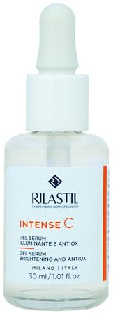 Rilastil Intense C Gel Sérum Iluminador y Revitalizante, Con Vitamina C y Ácido Hialurónico 30 Ml