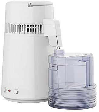4 L Water Distiller Stainless Steel Water Purifier Distiller 750W Water Distillation Machine Countertop for Home