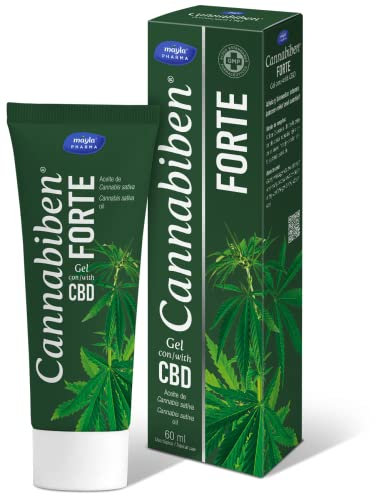 CANNABIBEN ® Gel Forte CBD + Hapagofito + Árnica | 60ml | 2 aplicaciones al día