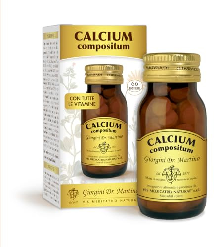 Dr Giorgini CALCIUM COMPOSITUM pastiglie - 40 g (integratore di calcio, vitamina D, vitamina K)