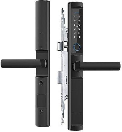 HAvern Impermeabile Keyless TTlock Serratura Elettronica Intelligente della Maniglia della Porta Serratura elettrica Scorrevole dell'impronta Digitale Intelligente
