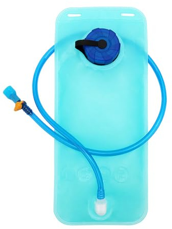 Hydration Bladder, 1 Pcs Leak Proof Water Bladder, 2L with Insulated Hose, for Hydration Pack for Cycling, Hiking, Running, Climbing, Biking(Blue)
