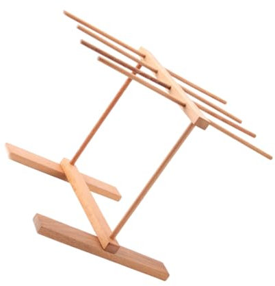 Cabilock Rejilla Para Secar Pasta Soporte Para Fideos Para Espaguetis y Pastas Caseras De Madera De Haya