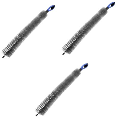 Beavorty 3pcs Ergonomic Handle Dust Brush Refrigerator Cleaning Brush Condenser Cleaning Tool Purpose