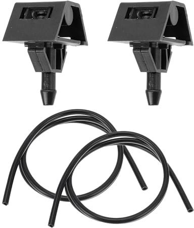 A ABSOPRO Kit De Boquillas De Lavado De Parabrisas Para Nissan Qashqai 2008-2018 Boquillas De Pulverización De Parabrisas Chorro De Limpiaparabrisas No.28932Jd000 2 Pcs 1 Metro