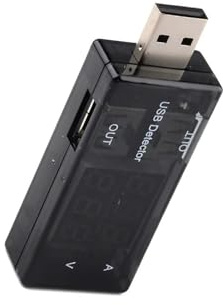 jebyltd 3-9V 0-5A USB Multifunction Digital Display Electricity Ammeter Power Meter Detector Charging Ammeter Detector