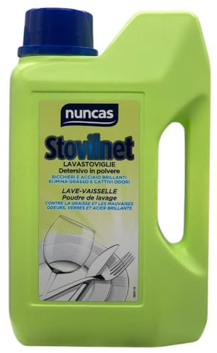 Detersivo in Polvere per Lavastoviglie, Elimina Grasso e Cattivi Odori, 1200gr (1 Unità)