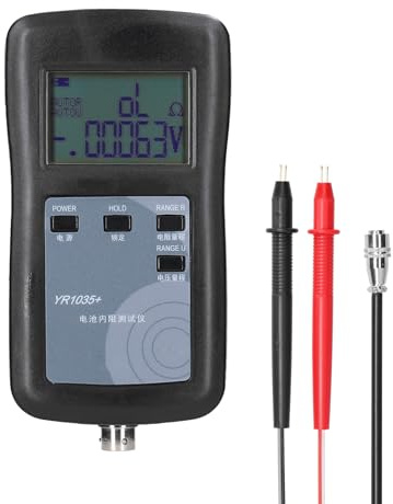TARSHYRY Portable High Accuracy 4 Wire Voltage Meter for Lead, Lithium Ion, and Li Poly Batteries Internal Tester