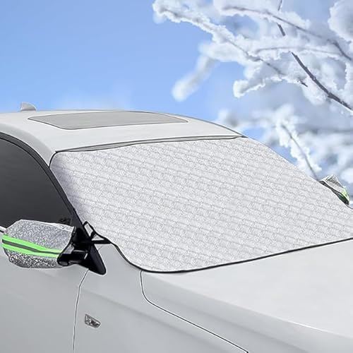gaowenying Copertura Parabrezza Auto,per Foton Tunland G9 Tunland V7 Tunland V9 View View G7 View Grand ECC,Ghiaccio,Anti-Gelo,147 * 100cm