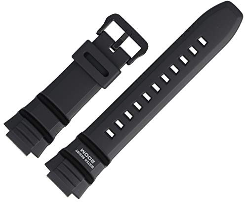 Casio WV-200E Ersatzband Uhrenarmband Kunststoff 16mm Schwarz