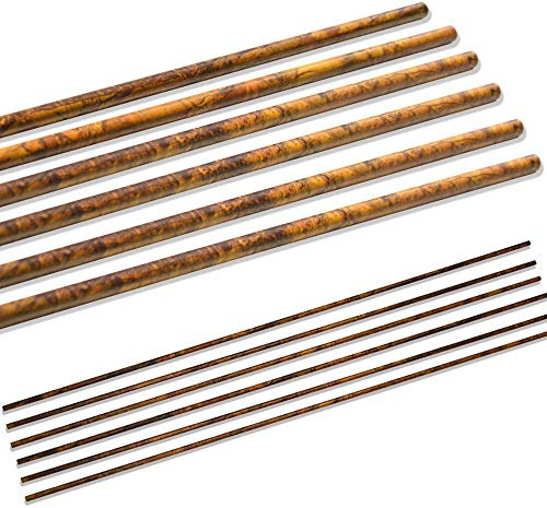 MILAEM 30 Zoll Bogenschießen Pfeilschäfte Pure Carbonpfeil Schaft ID 6,2 mm Kohlenstoffpfeile Spine 250-600 Carbon Pfeile Pfeilrohr schäfte für DIY Pfeile Compound Recurve Bogen Jagd