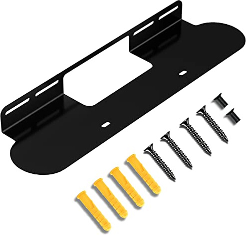 Dinghosen Soundbar Wall Mount for Sonos Beam Wall Mount Bracket Compatible with Sonos Beam Gen 1 Gen 2 Mount, Black