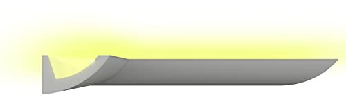 Stuck Dekorbau LED Lichtprofil Indirekte Beleuchtung LED Decken Styroporleisten Stuckleiste Profil 22 Meter BL 08