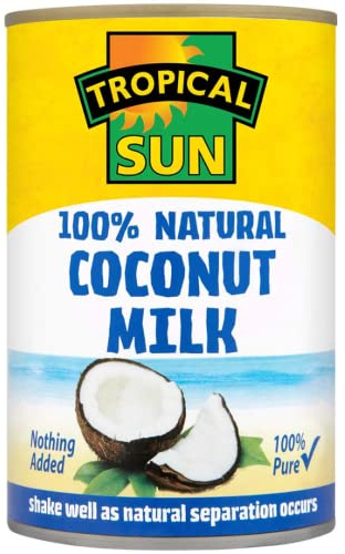 3 x Tropical Sun Coconut Milk Organic 6 x 400ml