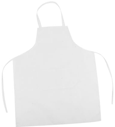 ABOOFAN 3St küchenschürze kitchen apron Bequeme Schürze Erwachsene männer Mal Back ärmellose Neckholder- Maniküre Arbeitskleidung Weiß